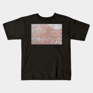 Wall distressed. Old wall texture background. Wall texture Kids T-Shirt